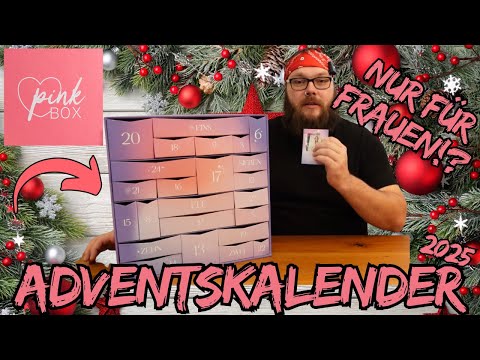 With a giveaway! The Pink Box Advent Calendar 2025! Unboxing / Beauty & Lifestyle just for women?!