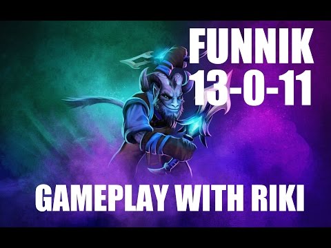 Dota 2: Funn1k gameplay with Riki RMM