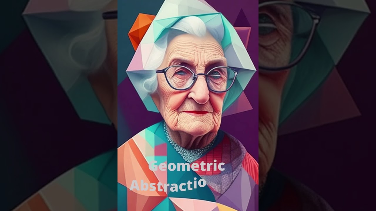 Geometric Harmony AI-Generated Masterpieces in Geometric Abstraction Art | Geometric Abstraction Art