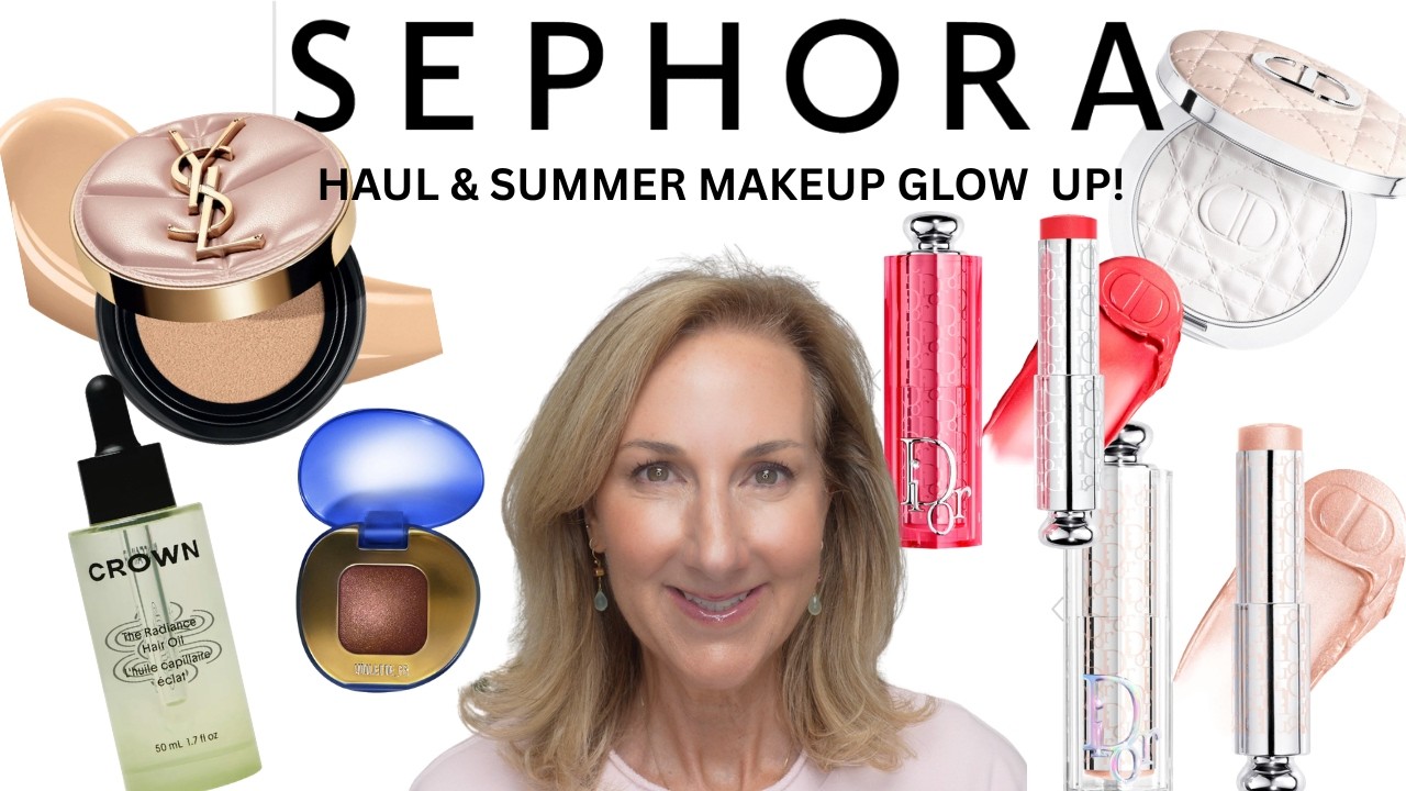 SEPHORA HAUL | Summer Glow Up Makeup