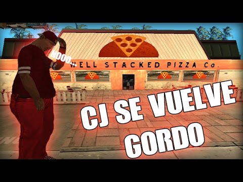 CJ SE VUELVE GORDO | Gta San Andreas (Loquendo)