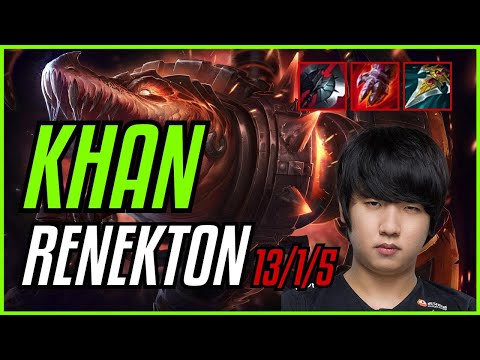 KHAN - RENEKTON - EUW CHALLENGER - PATCH 11.10