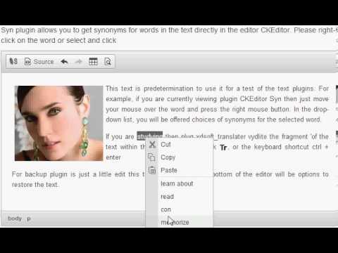 XDSoft Syn CKEditor Plugin
