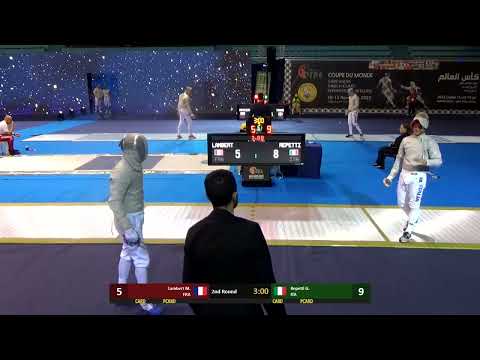 Algiers World Cup 2022 SMS - L64 - Maxence Lambert FRA v Giovanni Repetti ITA