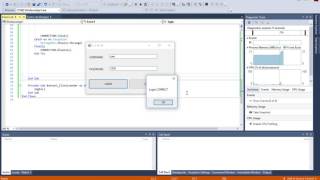 Download the video "Tutorial 2: Login form in VB.NET + MySQL (2019)"