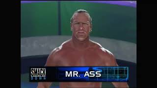 Chyna showed her ass to &quot;Mr. Ass&quot;. Chyna VS  Billy Gunn. WWE Smackdown. September 2, 1999