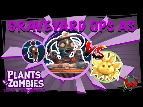 Plants vs. Zombies: battle for neighborville Graveyard OPS as Space Cadet