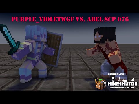 SCONTRO TRA PURPLE_VIOLETWGF E ABELE SCP 076! ⚔