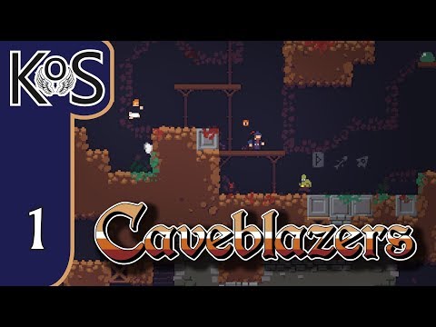 Caveblazers Ep 1: DEATH AND MORE DEATH - Roguelike - Let's Play, Gameplay