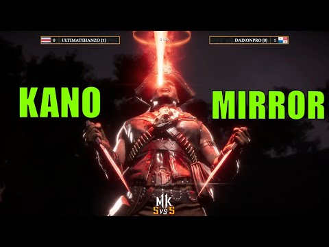 INSANE KANO MIRROR MATCH - DAIXONPRO VS ULTIMATEHANZO - 【Mortal Kombat 11】