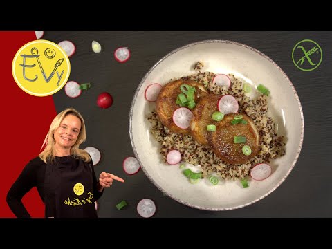 Schwarzer Rettich im Ofen mit buntem Quinoa - dieses Rezept ist mein Geheimtipp!