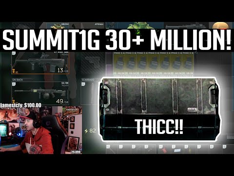 Summit1G 30+ MILLION RUN on Interchange! THICC CASE!! Escape From Tarkov