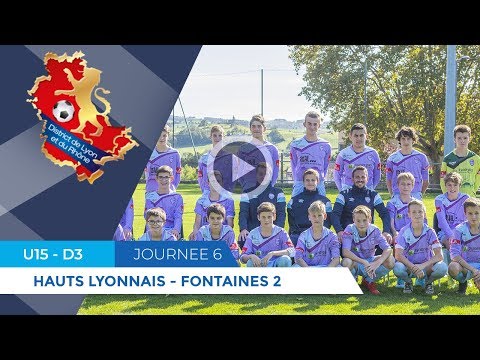 Résumé vidéo - U15 - Fontaines 2
