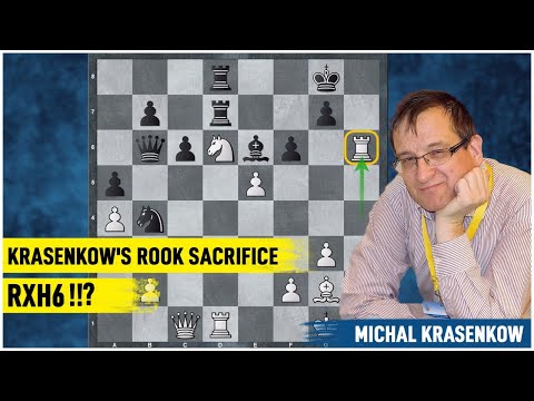 Krasenkow's inexplicable Rook Sacrifice (29.Rxh6!!?)| FIDE World Cup 2021