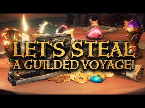 Let's Steal A Guilded Voyage with Captain Chris Row! - Sea of Thieves / Legends Of The Seas!