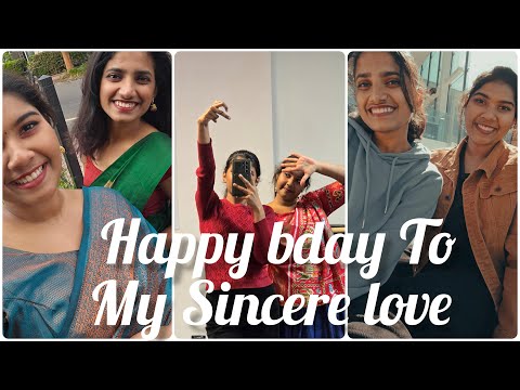 A cute b'day wish vlog to my Kubuzzz| BIRTHDAY WISHES| KRIPA