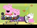 Making Music Peppa Learns To Make A Musical Instrument Family Kids Cartoon