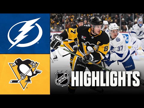 Lightning vs. Penguins | NHL Highlights | January 13, 2026