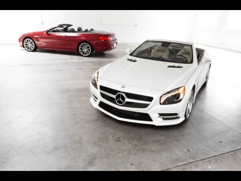 2013 Mercedes-Benz SL 550 vs. 2012 BMW 650i | Track Tested | Edmunds.com