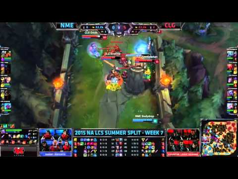 Enemy vs CLG | LCS NA 2015 Summer | 13. nap 2. meccs