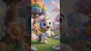 🦄 Magic Unicorn Clap Song 🌈 #Shorts  #KidsSongs #BabyUnicorn #KidsDance #YouTubeKids #KidsShorts
