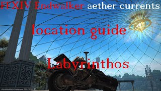 FFXIV Endwalker Aether currents locations in  Labyrinthos