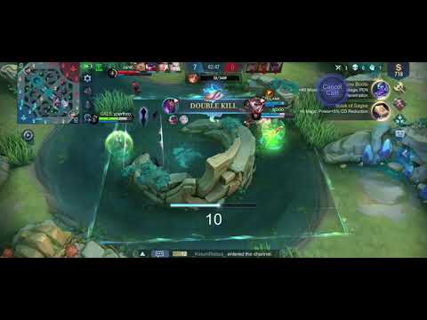 the switch between slow and damage use of her ult (Yve Highlight)