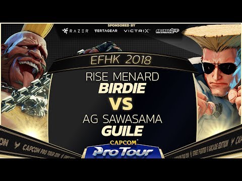RISE MenaRD (Birdie) vs AG Sawasama (Guile) - EFHK 2018 Pools - SFV - CPT 2018