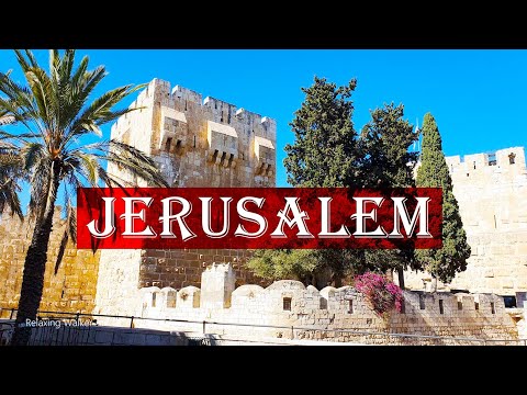 Walking in JERUSALEM, Israel - OLD CITY