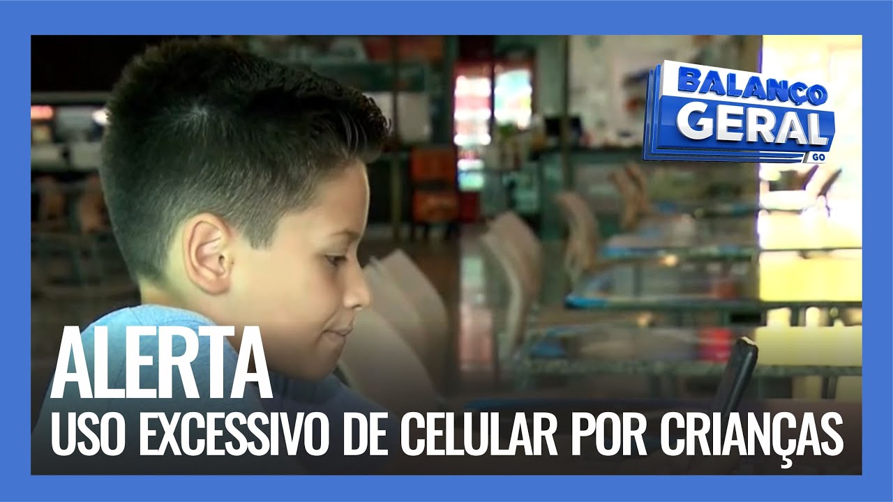 ALERTA: USO EXCESSIVO DE CELULAR POR CRIANÇAS PODE PROVOCAR SÉRIO PROBLEMAS DE SAÚDE