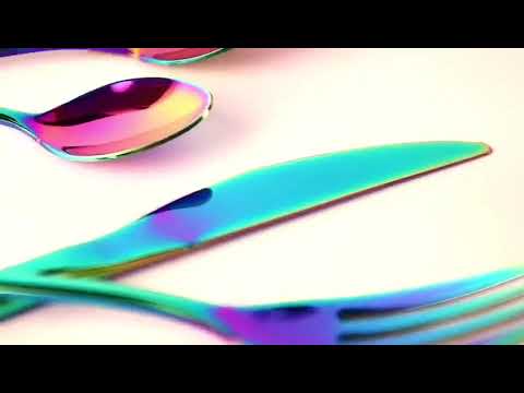 Rainbow Dinner Set