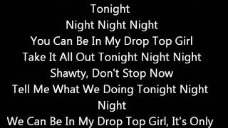 Chris Brown FT tyga - Drop top girl  (Lyrics on screen) karaoke  Fan of a fan
