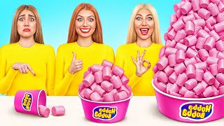 Big, Medium and Small Plate Challenge | Funny Situations in Kitchen by Mega DO Challenge