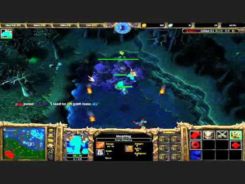 Killing Roshan with Level 1 Morphling 6.74c