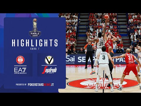 EA7 Emporio Armani Milano - Virtus Segafredo Bologna | Finale Scudetto UnipolSai 2022/23 - Gara 7