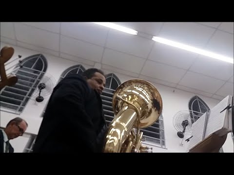 CULTO CCB HINO 249 / TINHA POUCO MÚSICOS E POUCA IRMANDADE NESSE DIA ( A CARIDADE ) TUBA KING.