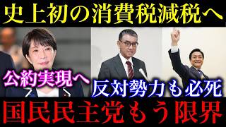 【消費税】河野太郎が減税反対を表明し国民民主党議員が「すばらしい」と絶賛！改めて国民民主党と玉木雄一郎さん何がダメなのか語る【政治ネタ】