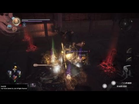 Nioh 2 les rivaux eternels Boss fight.
