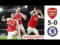 Arsenal vs Chelsea (5-0) Match Highlights | Havertz reaction after Scoring against Chelsea
