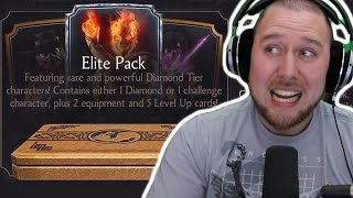 OPENING DIAMOND ELITE PACKS | Mortal Kombat X (iOS/Android) Gameplay