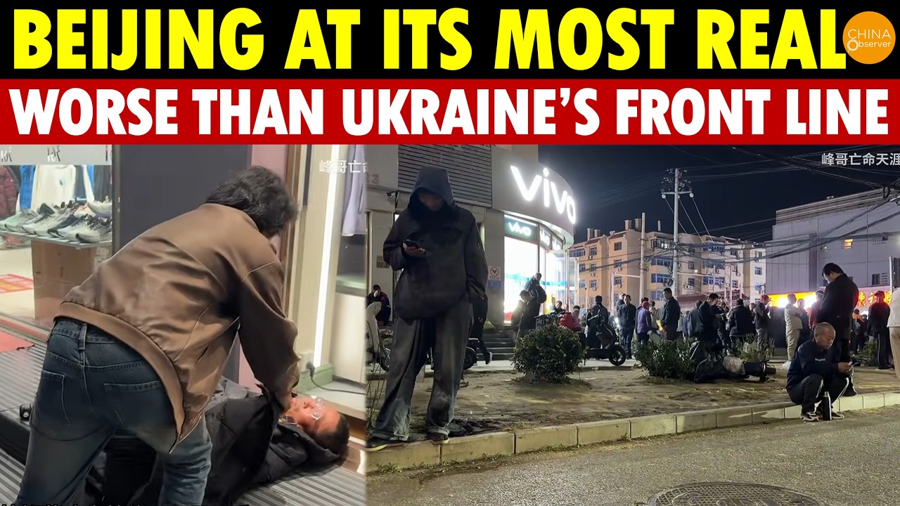 Beijing at Its Most Real! Day Labor Video Deleted at 2.7M Views—“Worse Than Ukraine’s Front Line”