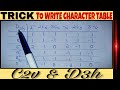 TRICK to write character table for C2v and D3h | Group theory tips and tricks 🔥