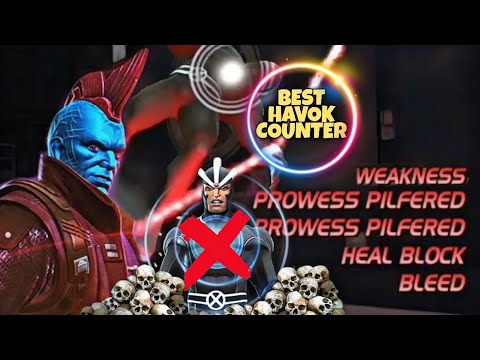 Best Havok counter - Buffed Yondu | Marvel Contest of Champions