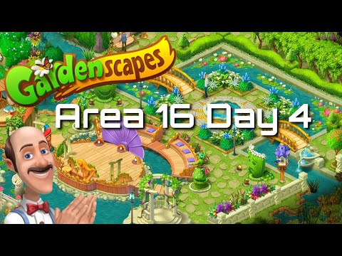 Area 16 Day 4 | Playrix Gardenscapes