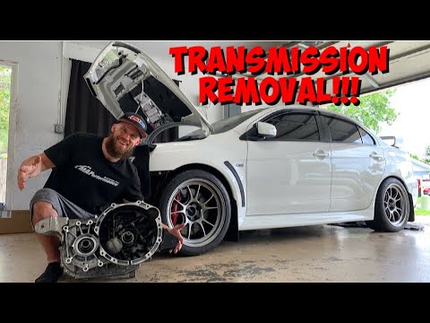 Evo X Transmission Removal Guide
