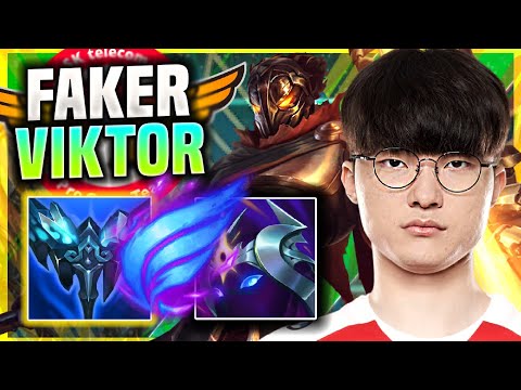 FAKER DOMINATING WITH VIKTOR! - T1 Faker Plays Viktor Mid vs Akali! | Season 11