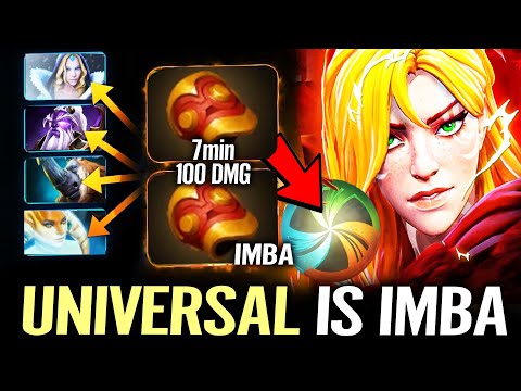 Universal 7.33 Class 100% BUG - Windranger Min 7 has a Big Attack Damage