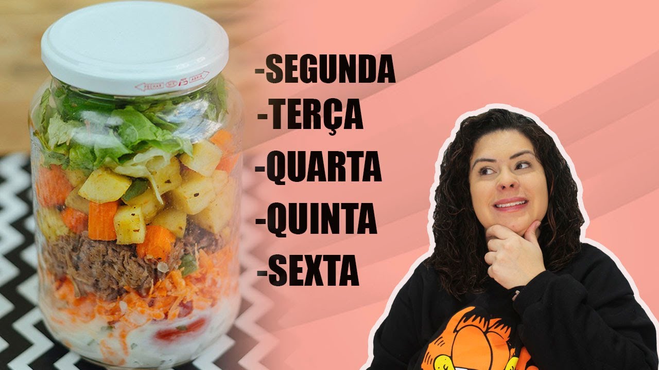 Como deixar a Salada no Pote pronta para a semana