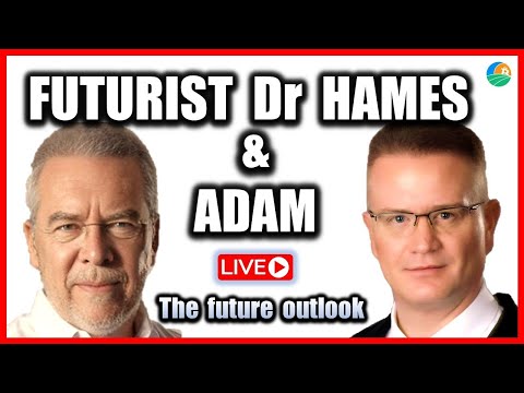 Futurist Dr Richard Hames let's us know what lays ahead LIVE