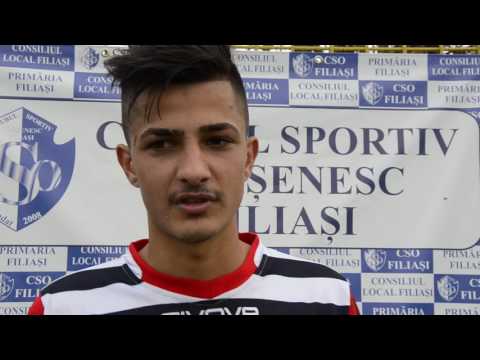 Marian Borneci, după CSO Filiaşi - Flacăra Moreni 1-0